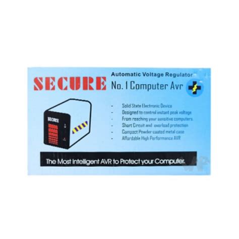 Secure 500w Metal Black Avr .